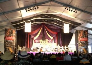 Inside the Jazz Tent