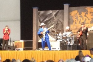 Little Freddie King in the Blues Tent