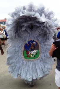 Mardi Gras Indian at Jazz Fest