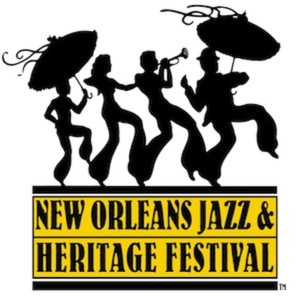 Jazz Fest parade logo